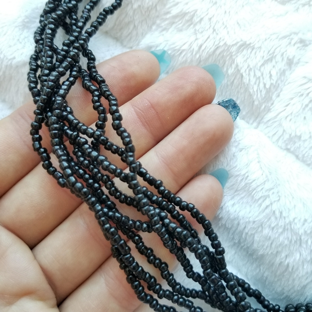 Hand Crafted Abalone Shell Statement Necklace - image 5